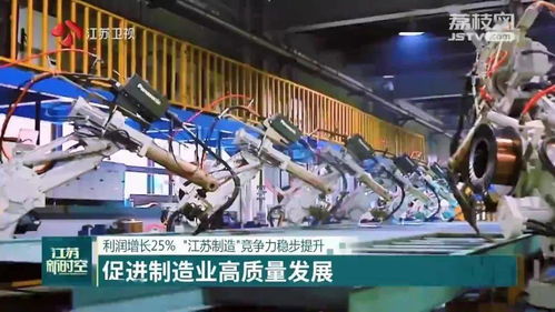 技術推廣驅動利潤增長25%，江蘇制造業競爭力穩步提升